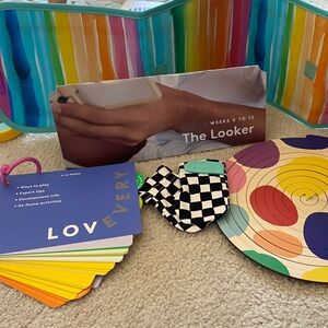 Lovevery Colorful Baby Activity Set 0-12 weeks